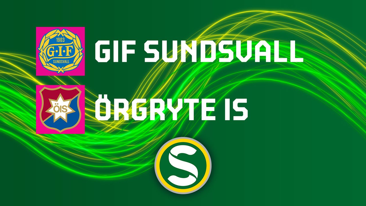 GIF Sundsvall vs Oergryte poster