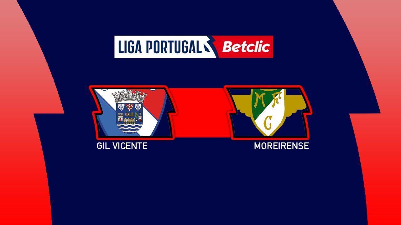 Gil Vicente vs Moreirense poster
