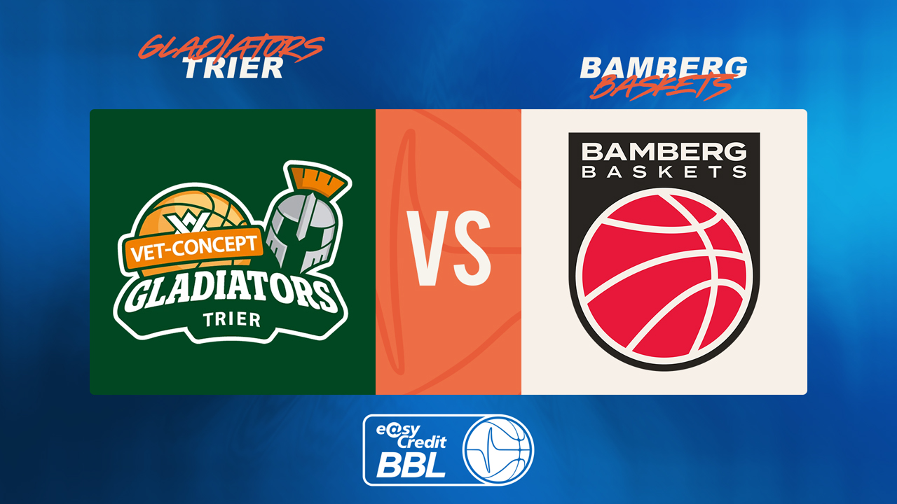 Gladiators Trier vs Bamberg Baskets poster