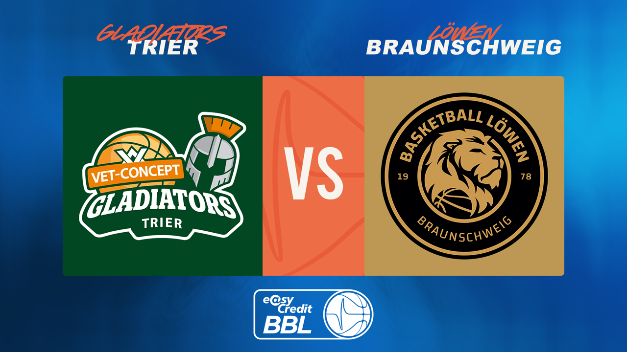 Gladiators Trier vs Braunschweig poster