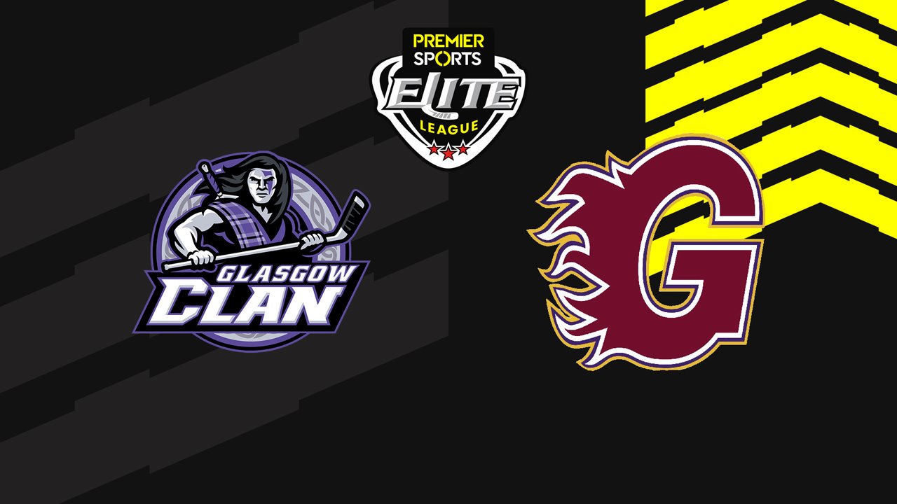 Glasgow Clan vs Guildford Flames poster Glasgow Clan vs Guildford Flames poster