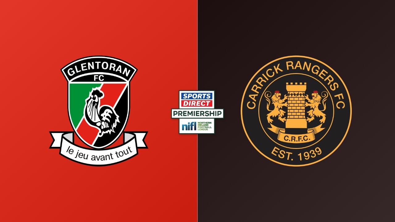 Glentoran vs Carrick Rangers poster