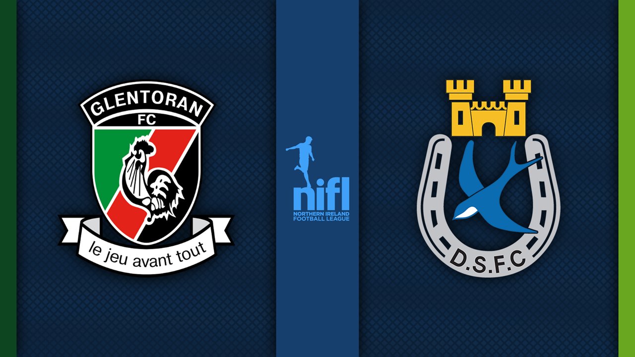 Glentoran vs Dungannon Swifts poster Glentoran vs Dungannon Swifts poster