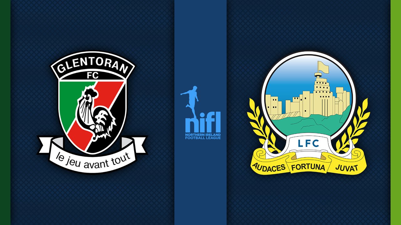 Glentoran vs Linfield poster