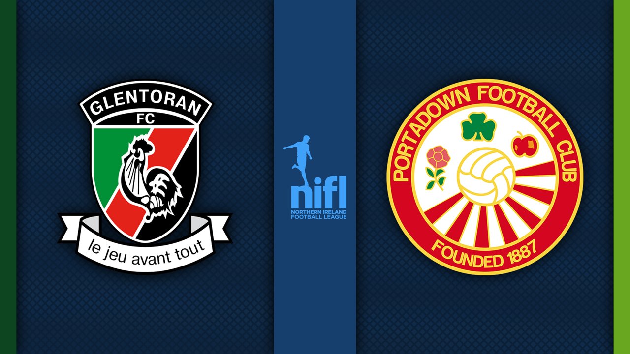Glentoran vs Portadown poster