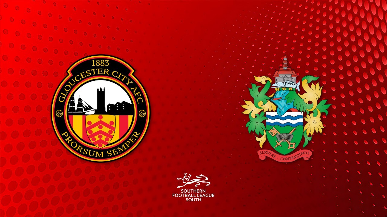 Gloucester City vs Chertsey Town poster Gloucester City vs Chertsey Town poster