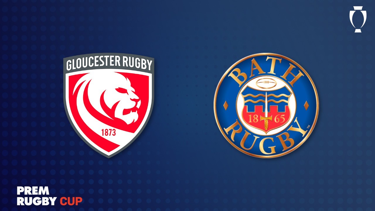 Gloucester vs Bath Rugby poster Gloucester vs Bath Rugby poster