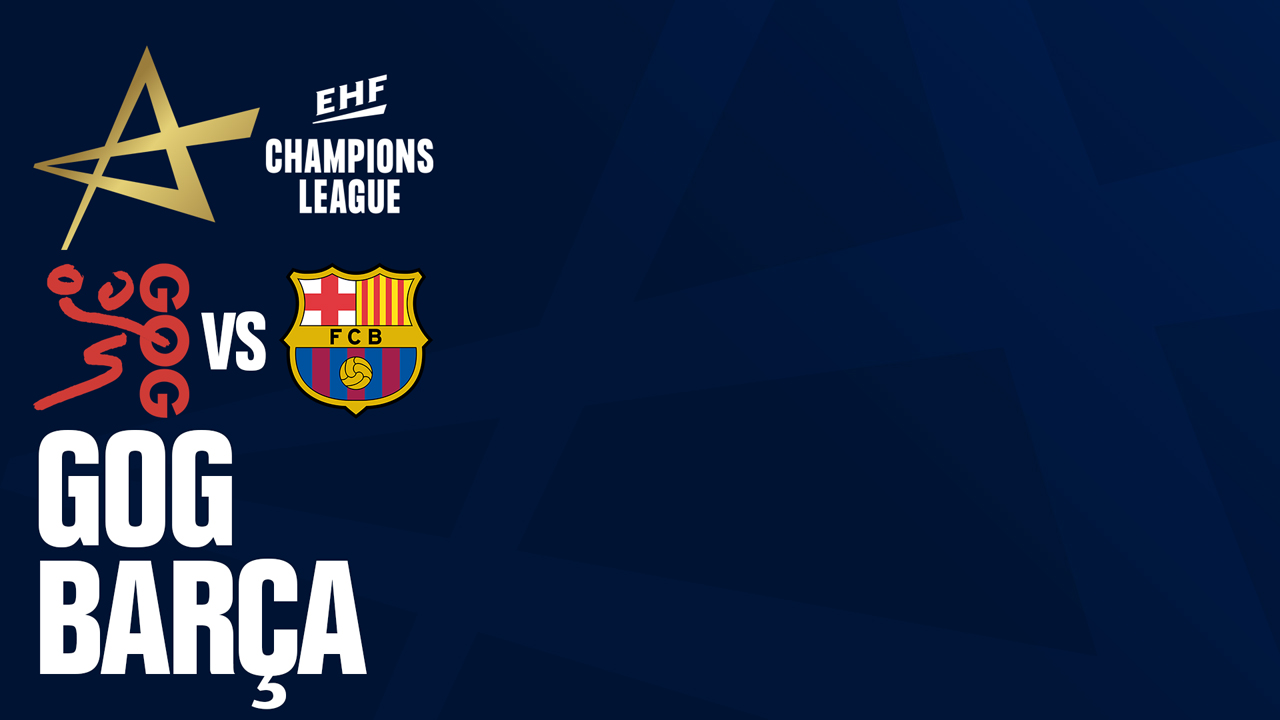 GOG Håndbold vs FC Barcelona Handbol poster