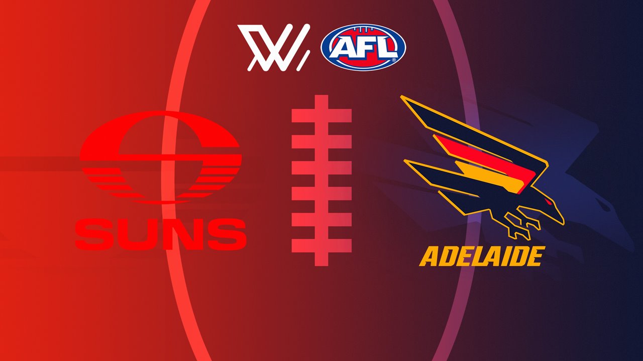 Gold Coast Suns Women vs Adelaide Crows Women poster