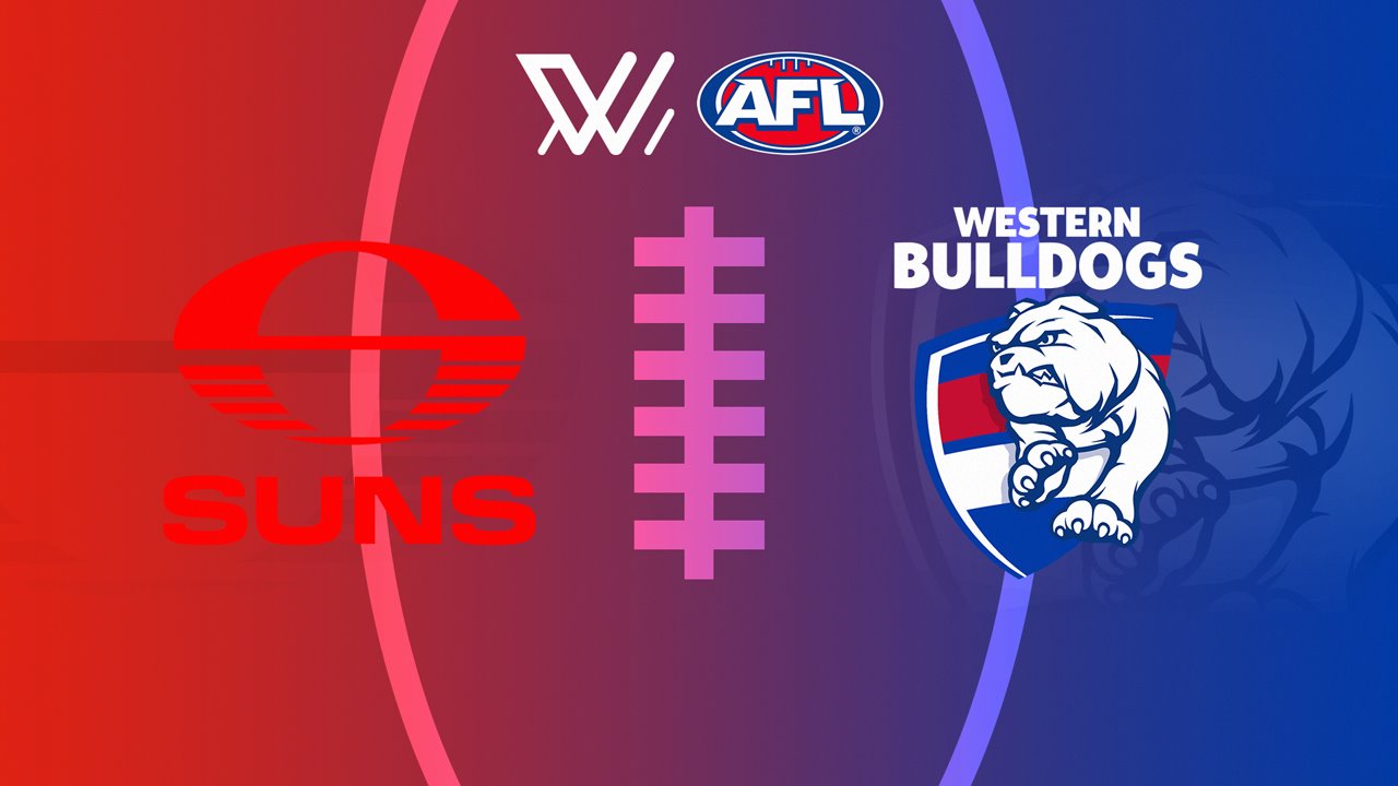 Gold Coast Suns Women vs Western Bulldogs Bulldogs Women poster