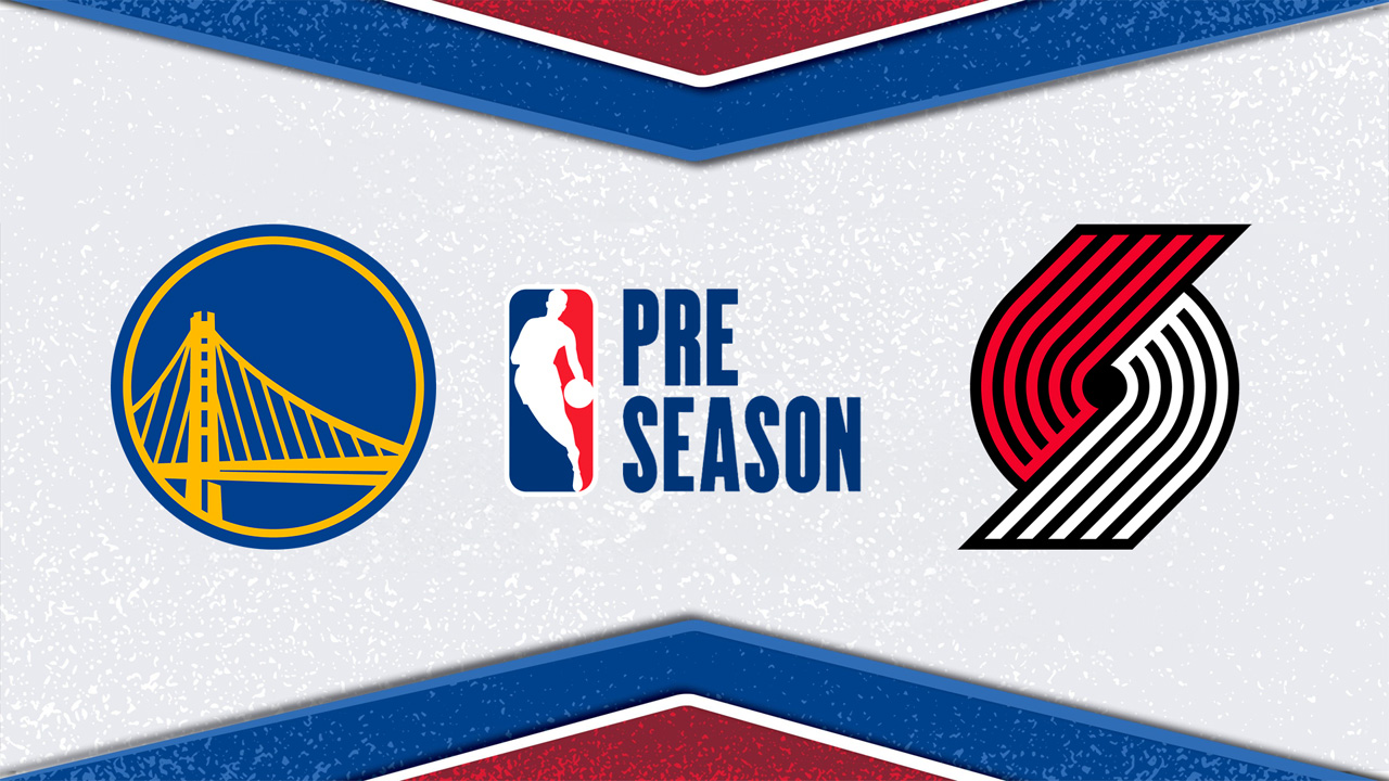Golden State Warriors vs Portland Trail Blazers poster Golden State Warriors vs Portland Trail Blazers poster