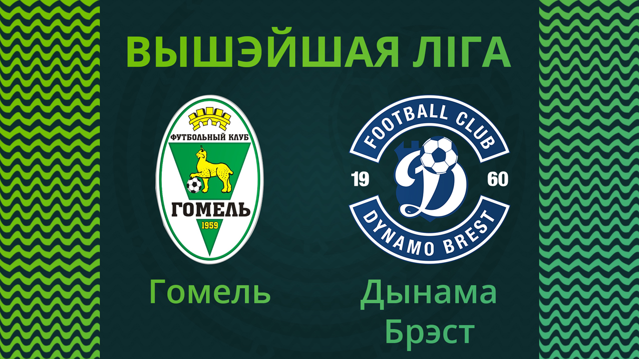 Gomel vs Dynamo Brest poster