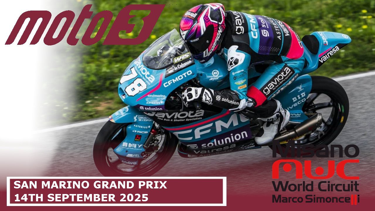 Gran Premio di San Marino e della Riviera di Rimini Moto3 image