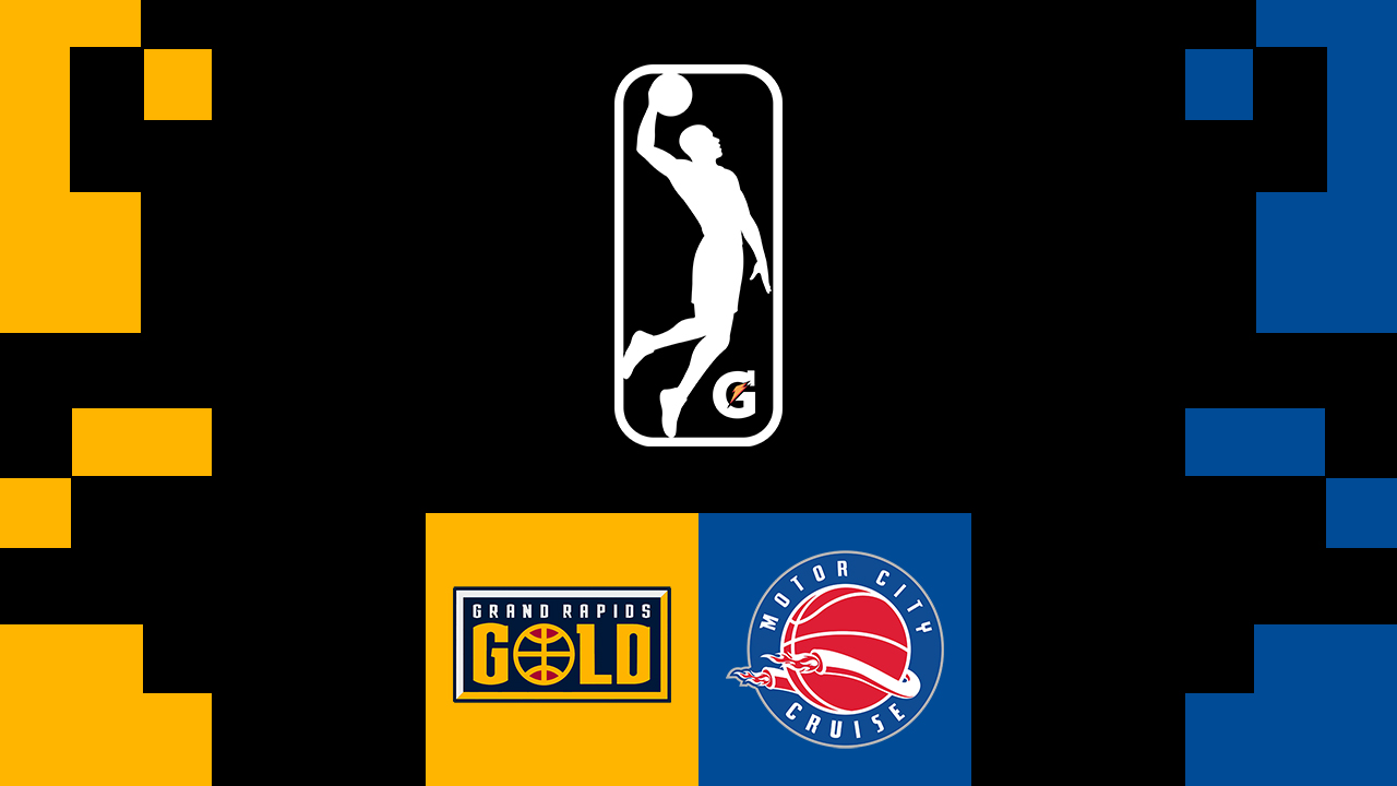 Grand Rapids Gold vs Motor City Cruise poster