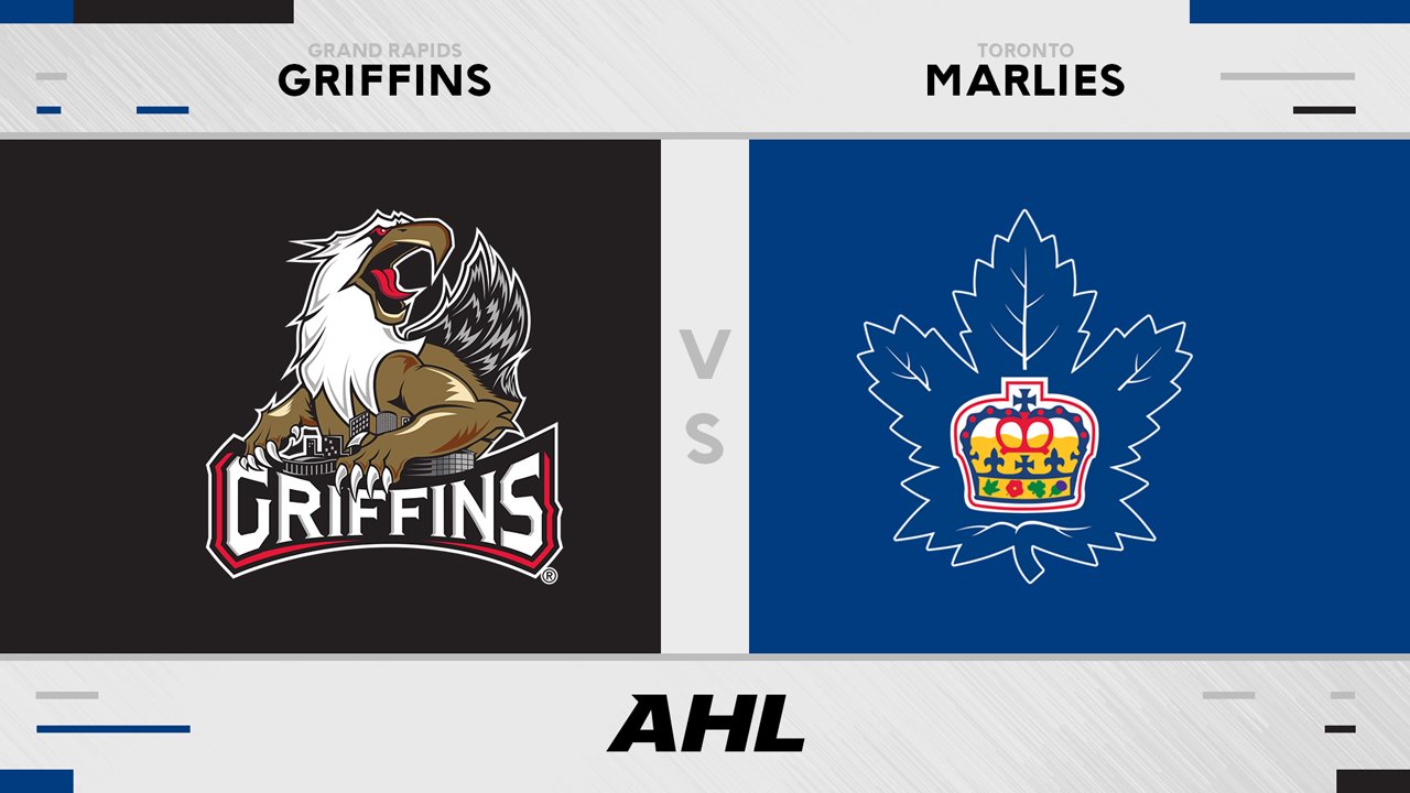 Grand Rapids Griffins vs Toronto Marlies poster