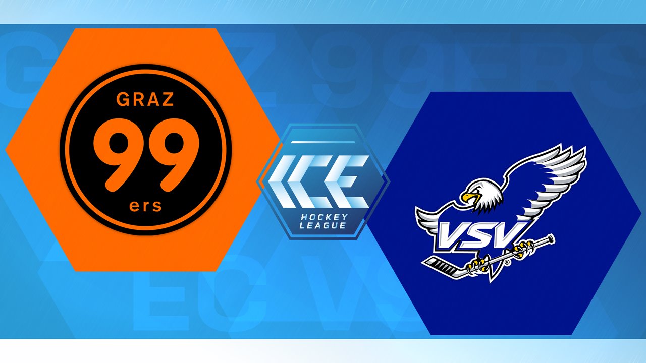 Graz99ers vs Villach poster Graz99ers vs Villach poster