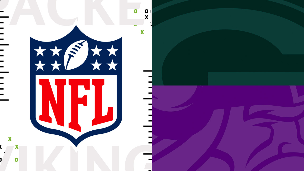 Green Bay Packers vs Minnesota Vikings poster Green Bay Packers vs Minnesota Vikings poster