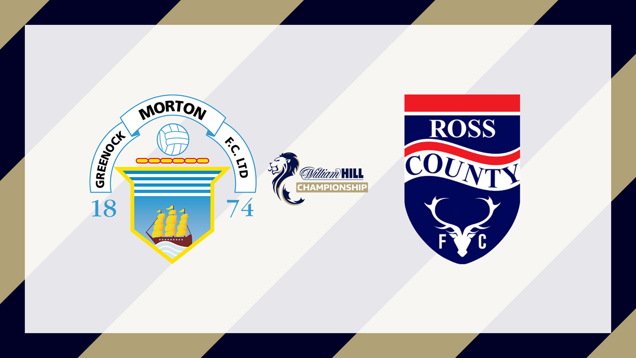 Greenock Morton vs Ross County poster Greenock Morton vs Ross County poster