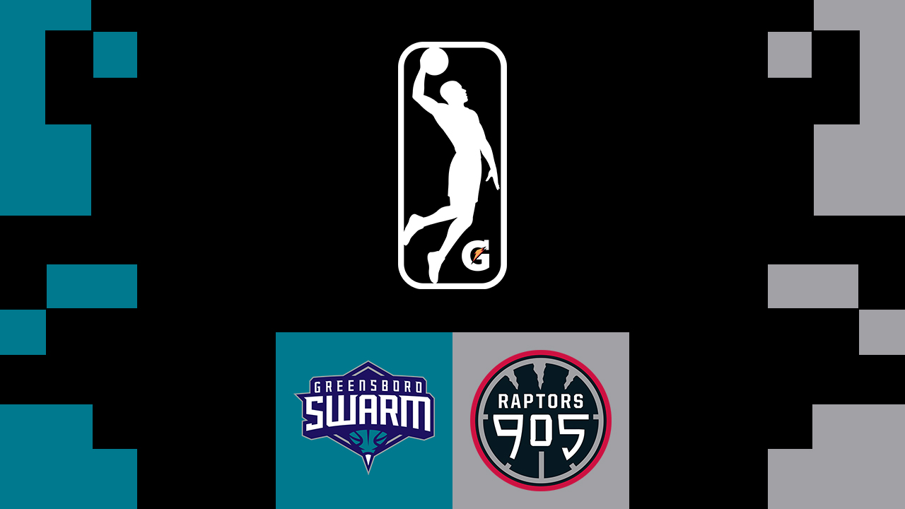 Greensboro Swarm vs Raptors 905 poster