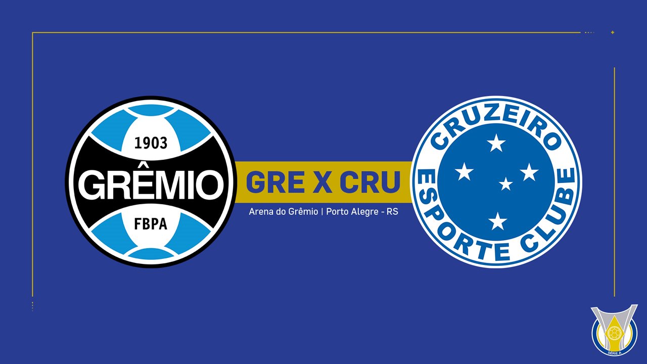 Grêmio vs Cruzeiro poster