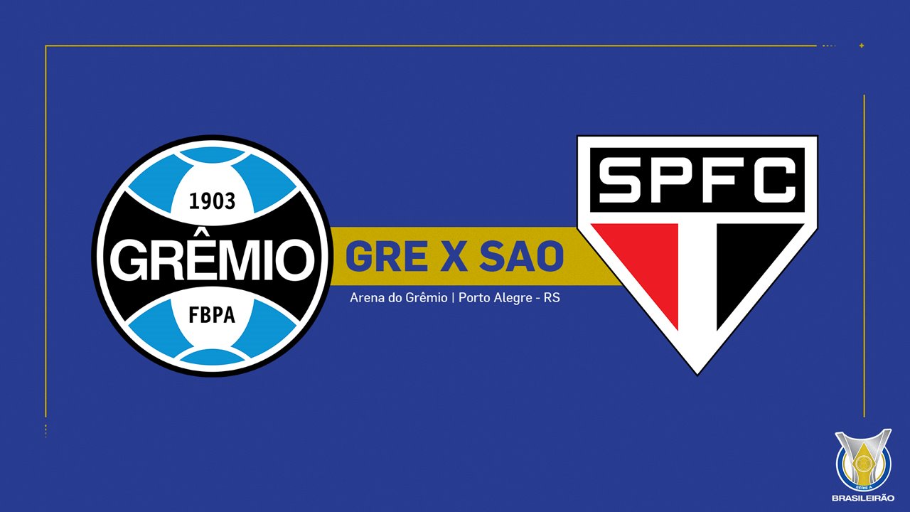 Grêmio vs São Paulo poster