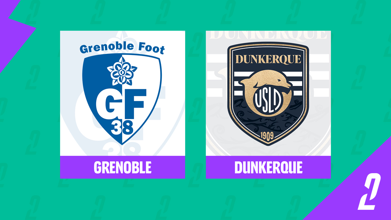 Grenoble vs USL Dunkerque poster