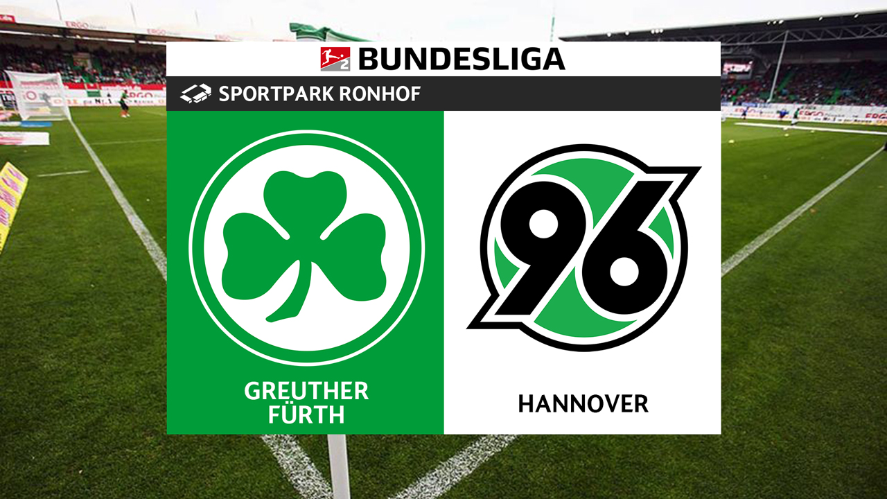 Greuther Fürth vs Hannover poster Greuther Fürth vs Hannover poster