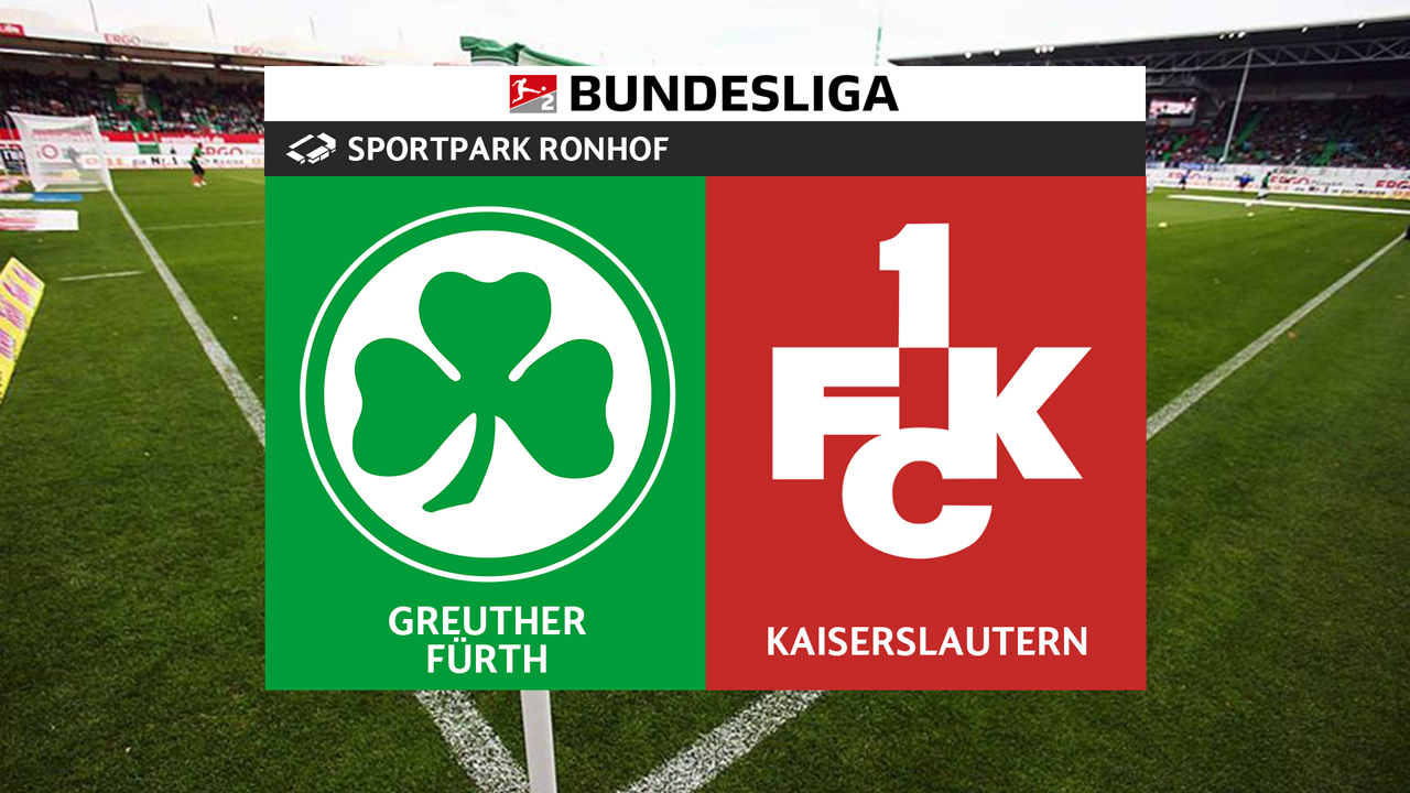 Greuther Fürth vs Kaiserslautern poster