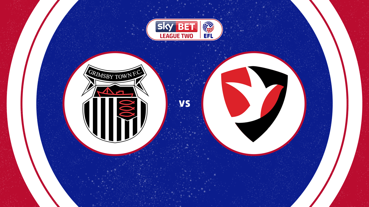 Grimsby Town vs Cheltenham Town poster Grimsby Town vs Cheltenham Town poster