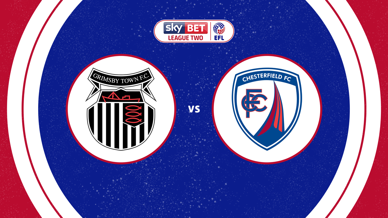 Grimsby Town vs Chesterfield poster Grimsby Town vs Chesterfield poster