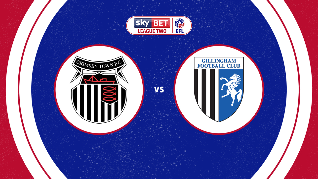 Grimsby Town vs Gillingham poster