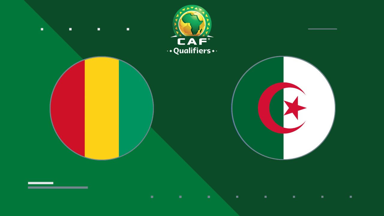 Guinea vs Algeria poster