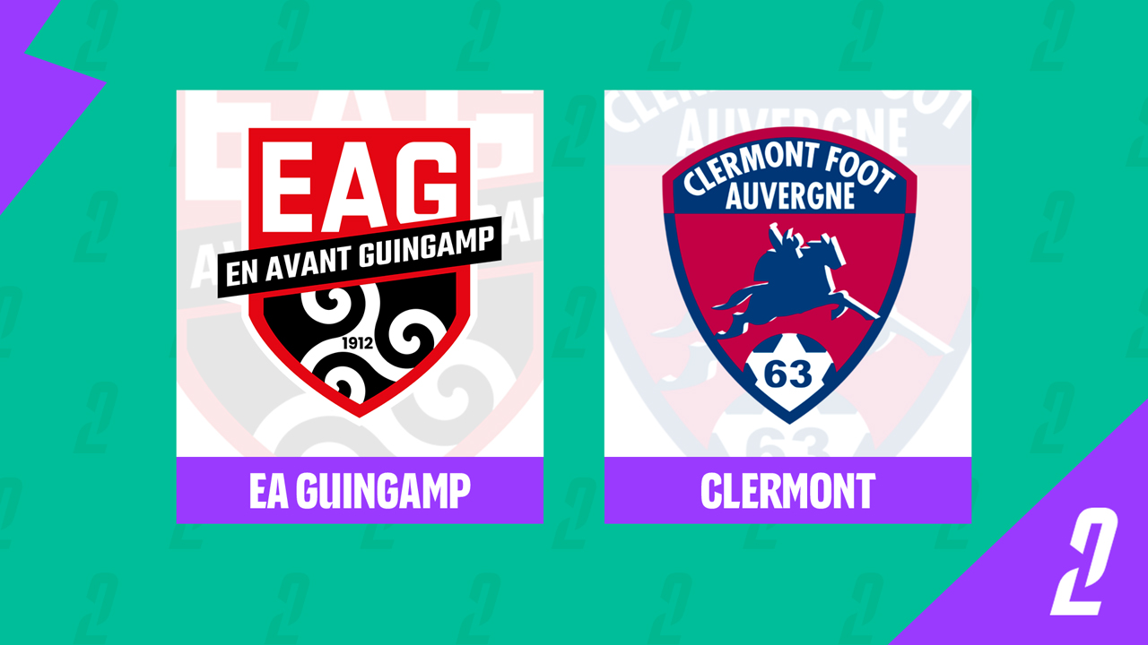 Guingamp vs Clermont Foot poster