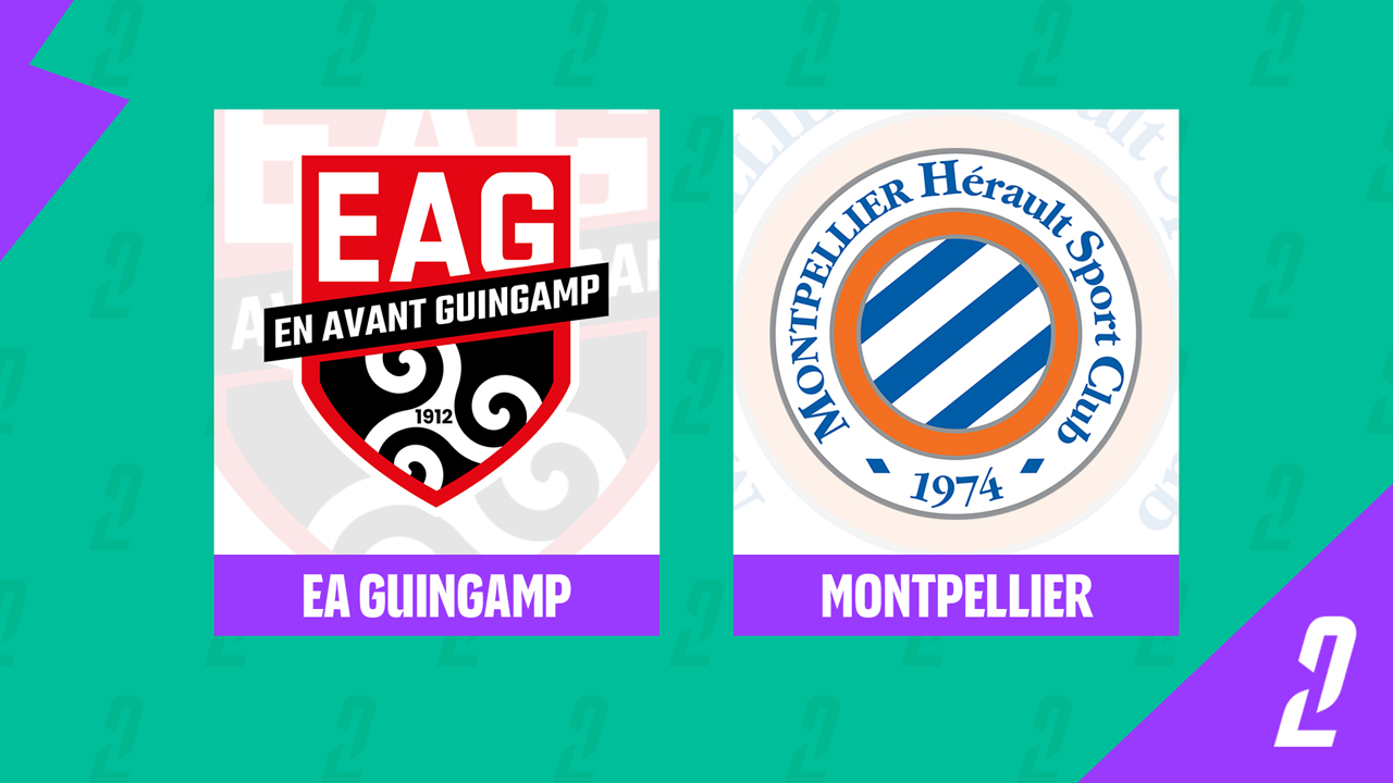 Guingamp vs Montpellier poster