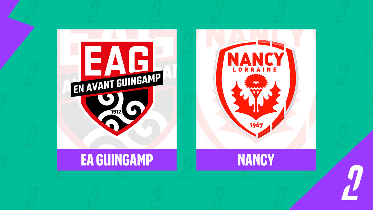 Guingamp vs Nancy Lorraine poster