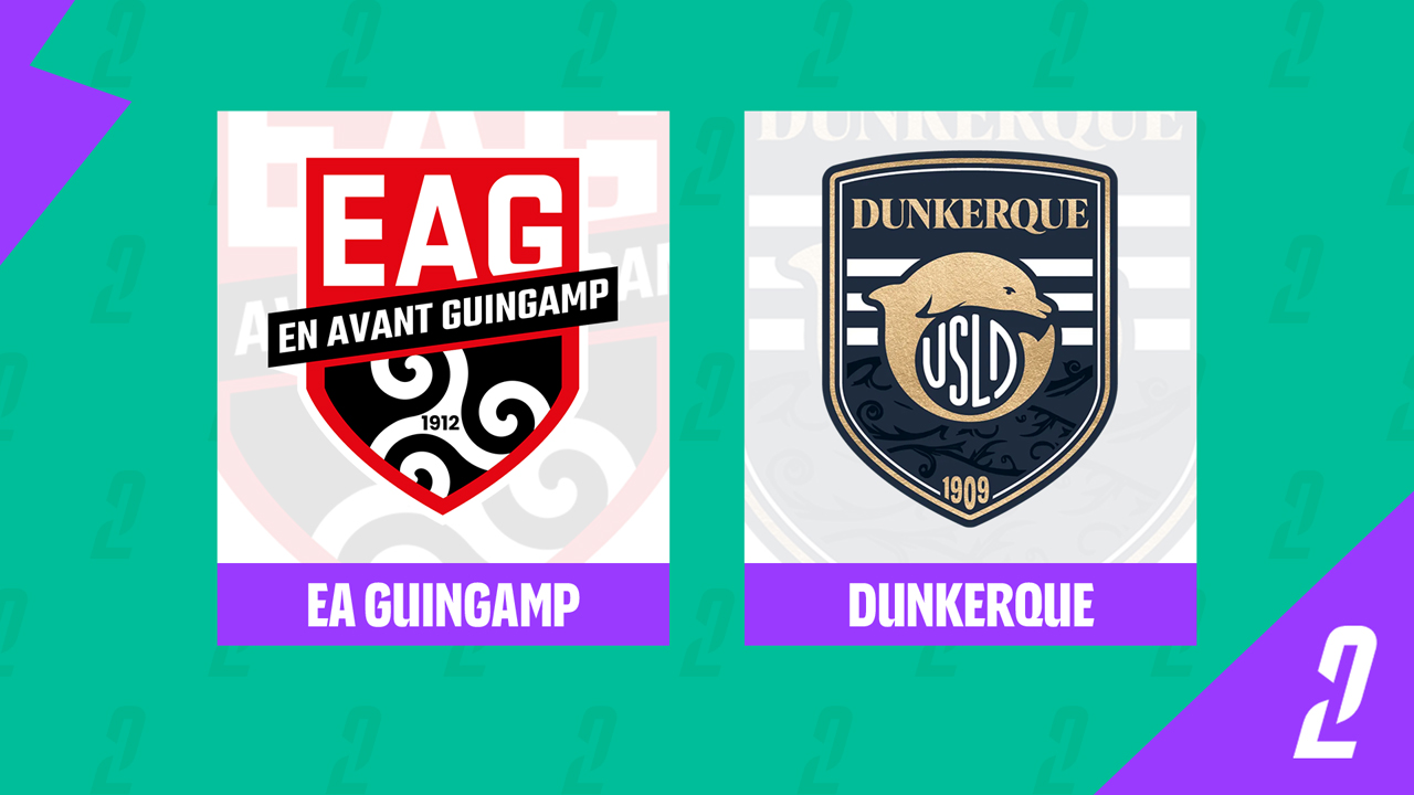 Guingamp vs USL Dunkerque poster