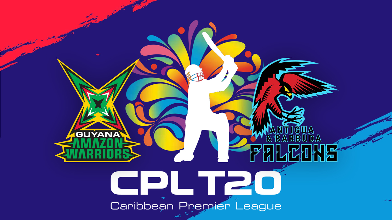Guyana Amazon Warriors vs Antigua and Barbuda Falcons poster