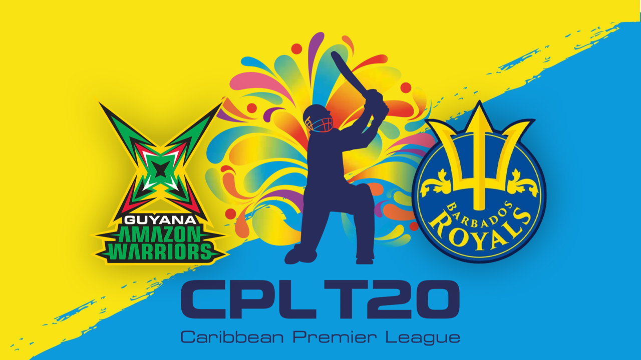 Guyana Amazon Warriors vs Barbados Royals poster