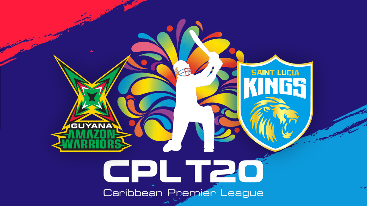 Guyana Amazon Warriors vs Saint Lucia Kings poster