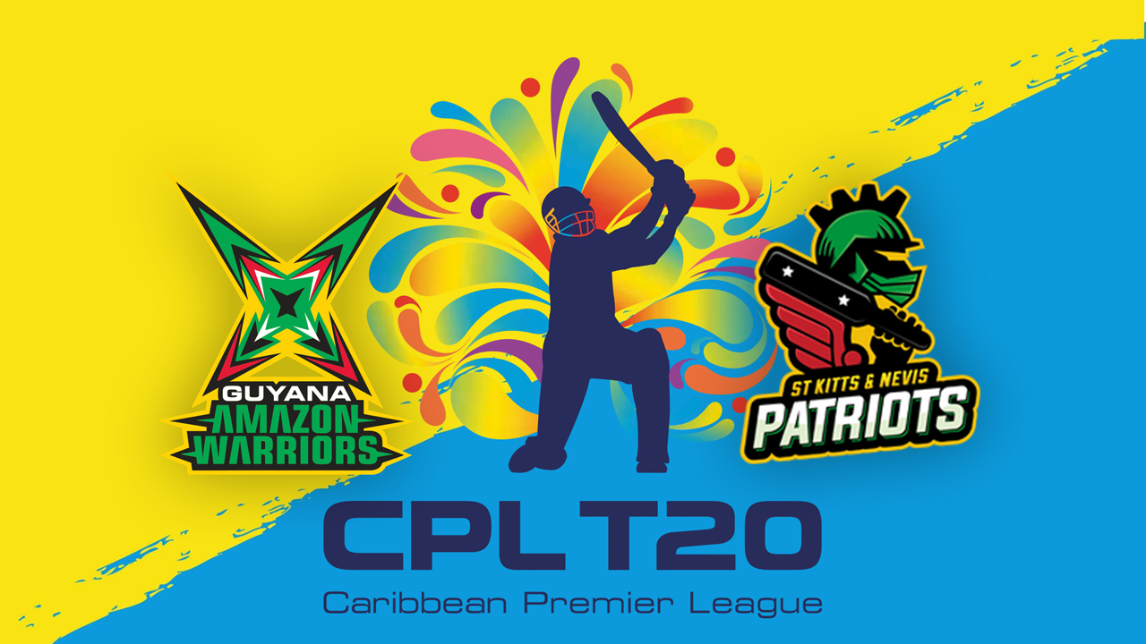 Guyana Amazon Warriors vs St Kitts and Nevis Patriots poster