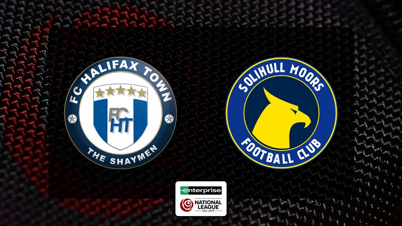 Halifax Town vs Solihull Moors poster
