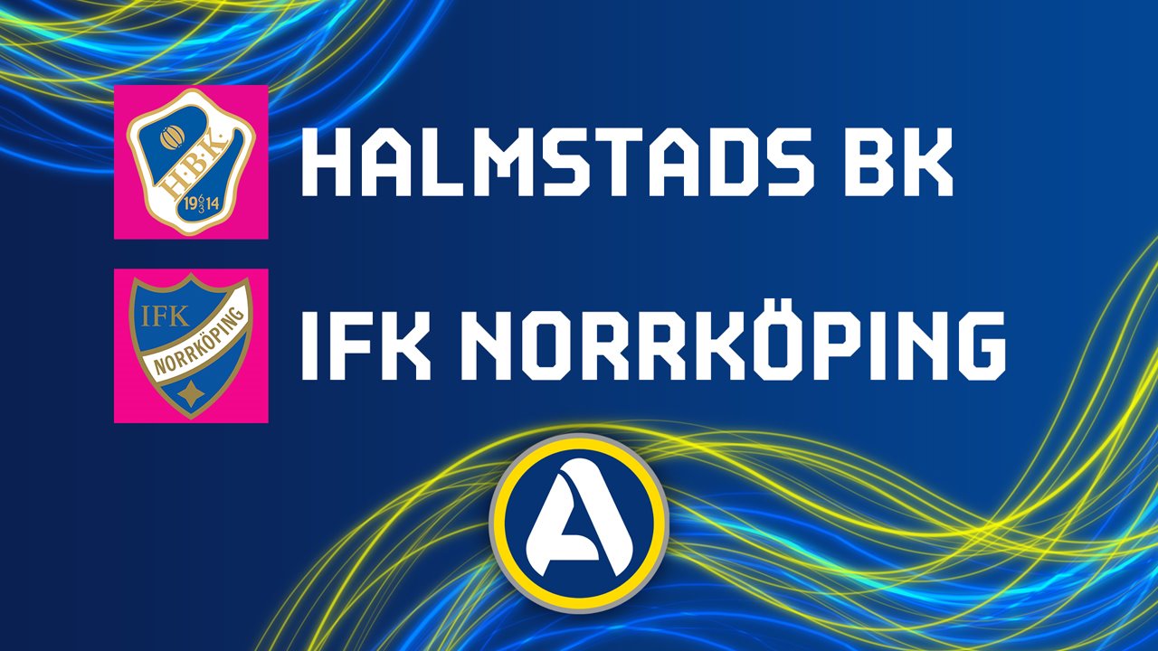 Halmstad vs Norrkoping poster