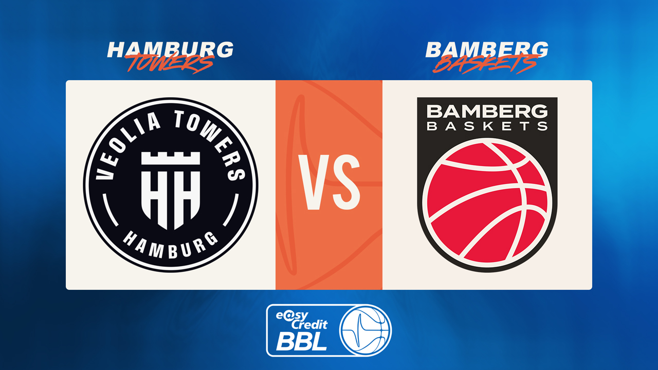 Hamburg Towers vs Bamberg Baskets poster