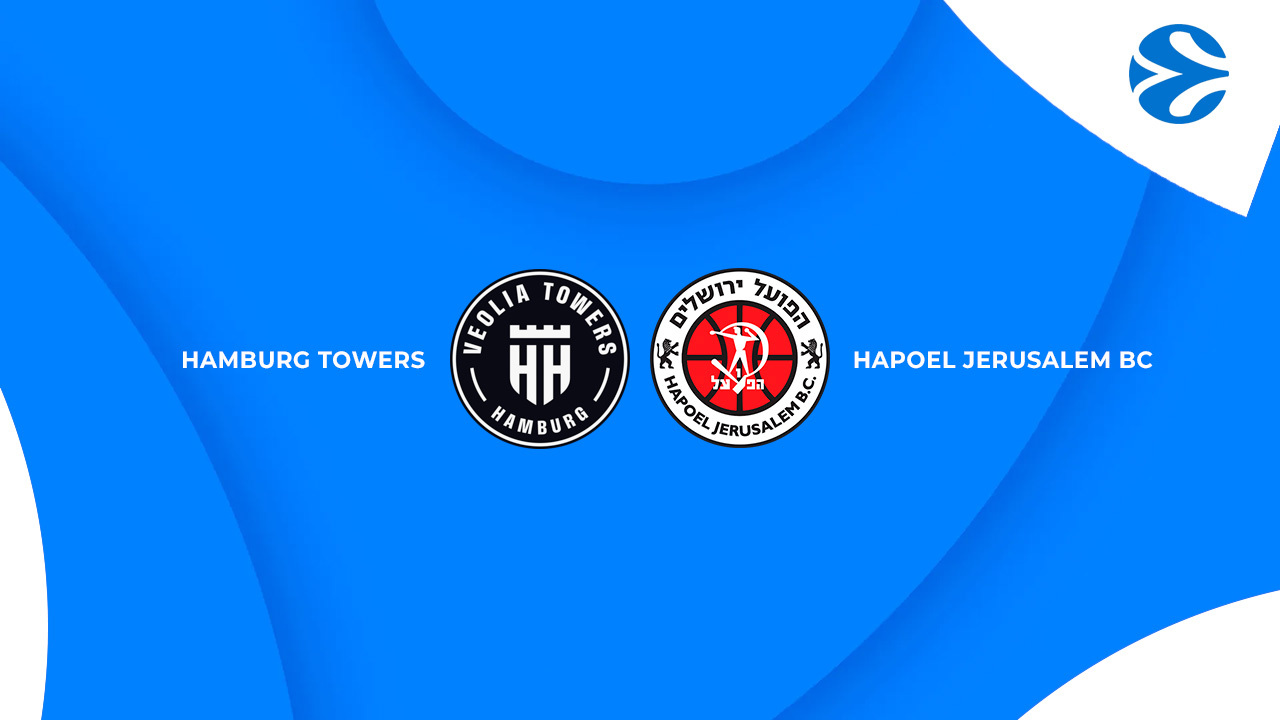 Hamburg Towers vs Hapoel Jerusalem BC poster Hamburg Towers vs Hapoel Jerusalem BC poster