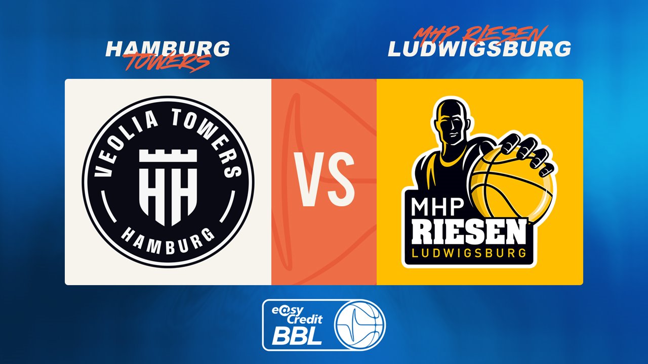 Hamburg Towers vs Ludwigsburg poster Hamburg Towers vs Ludwigsburg poster