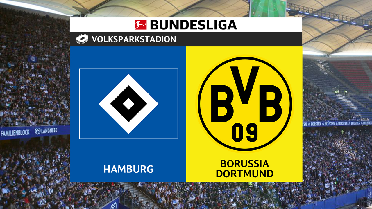 Hamburg vs Borussia Dortmund poster