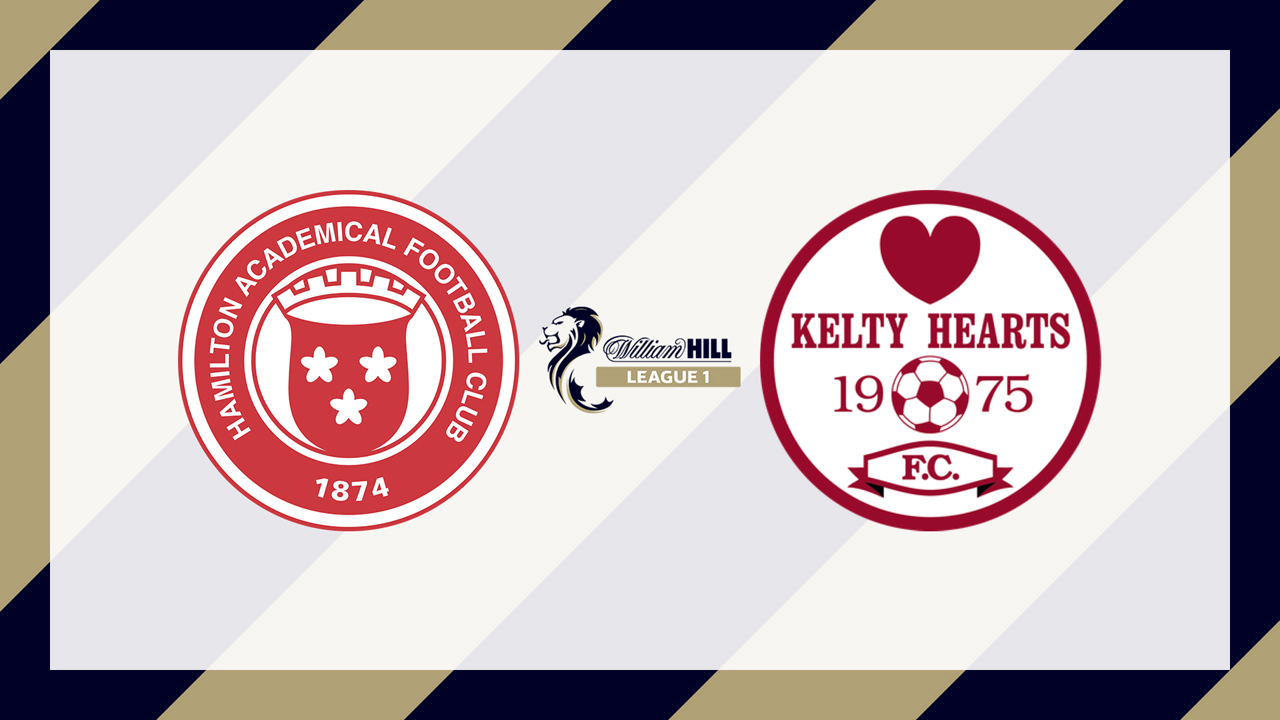 Hamilton Academical vs Kelty Hearts poster Hamilton Academical vs Kelty Hearts poster