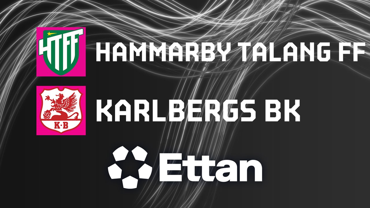 Hammarby Talang vs Karlberg poster