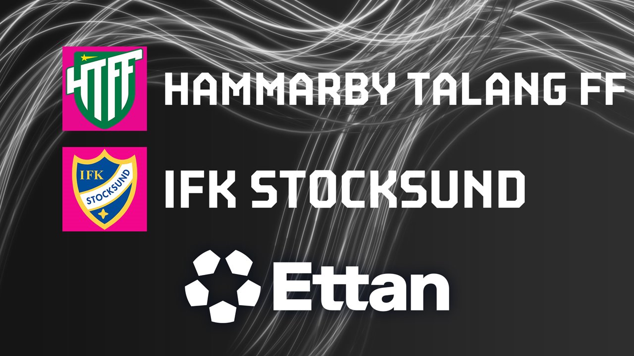 Hammarby Talang vs Stocksund poster