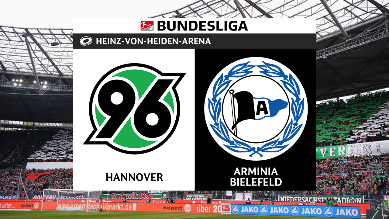 Hannover vs Arminia Bielefeld poster Hannover vs Arminia Bielefeld poster